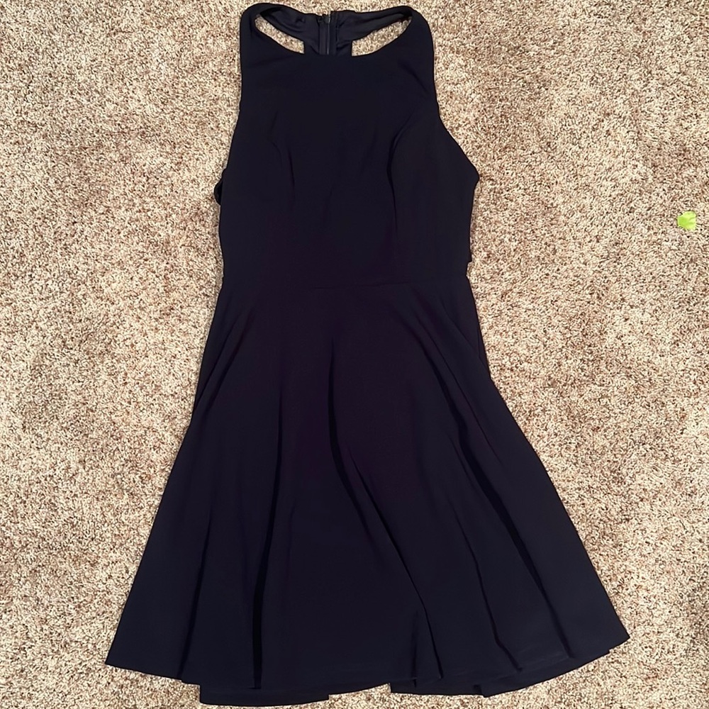 Navy blue dress